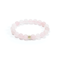 Rose Quartz Bead Bracelet